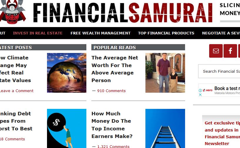 Financial Samurai Net Worth