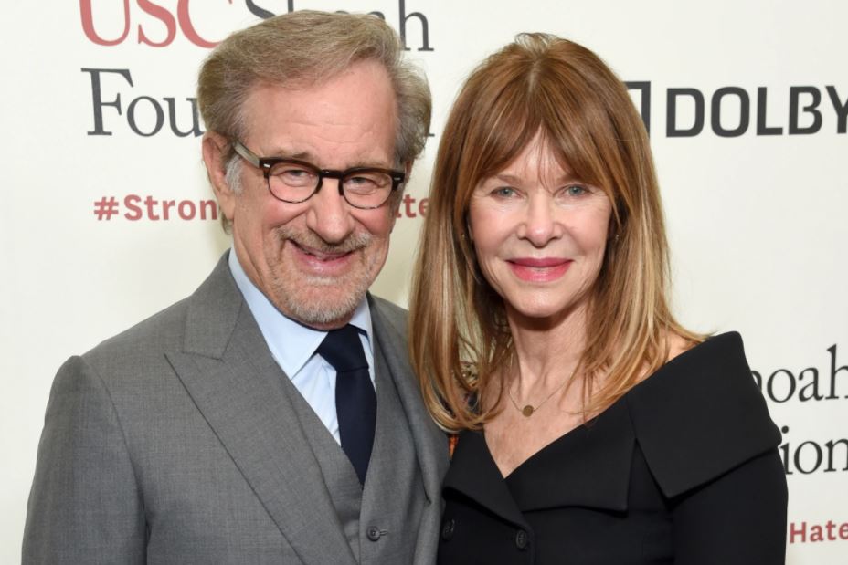 Kate Capshaw With Husband Steven Spielberg