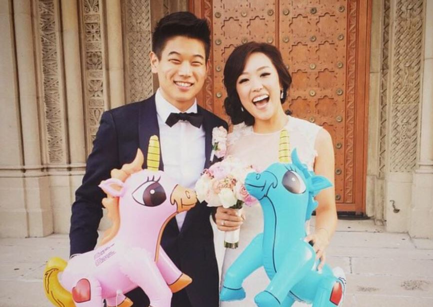 Ki Hong Lee With Wife Hayoung Choi