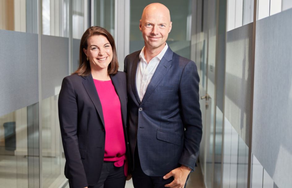 Sebastian Thrun With Wife Petra Dierkes Thrun